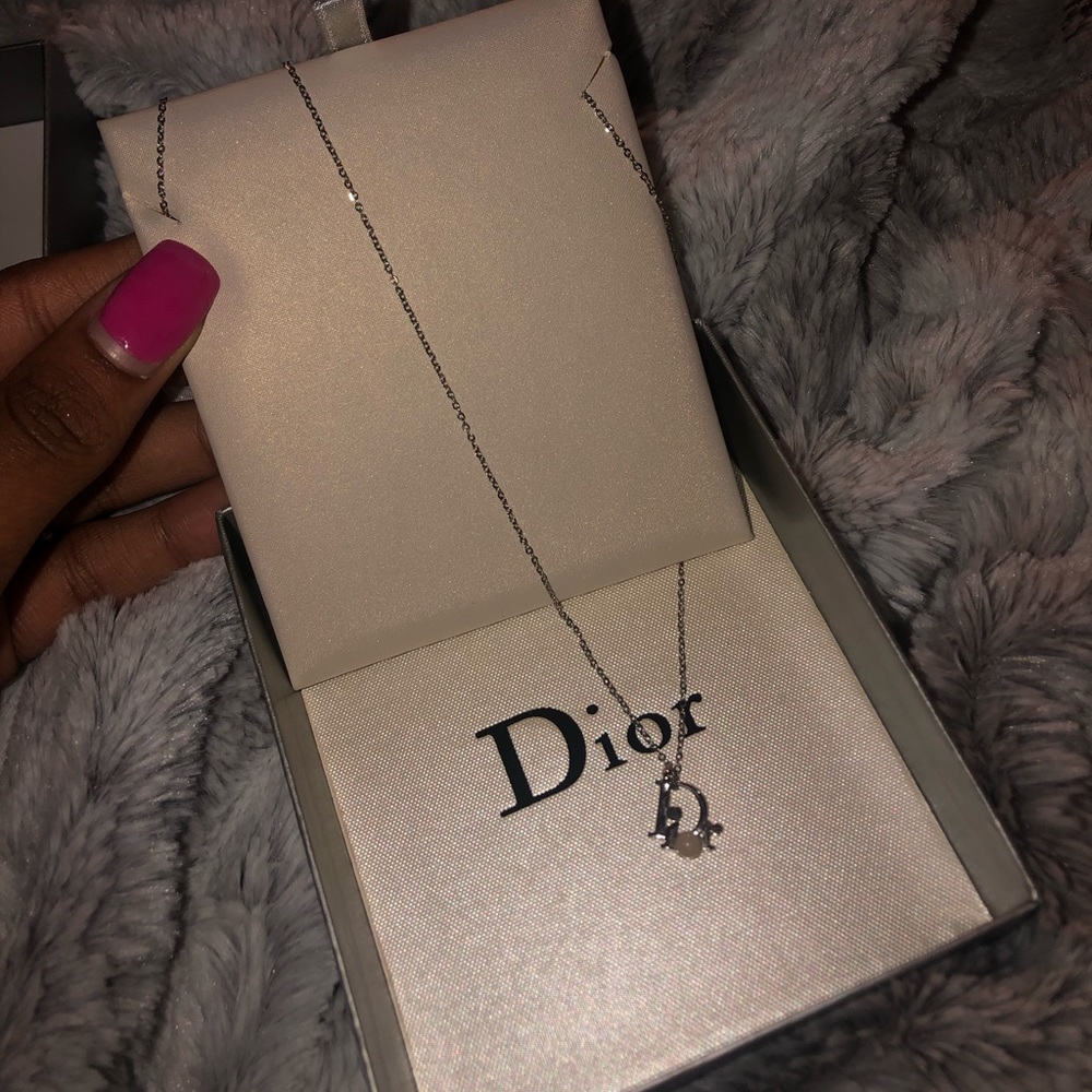 Authentic Brand New Dior Monogram Necklace